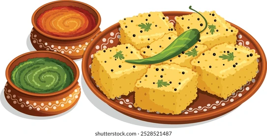 Moong Dal Dhokla