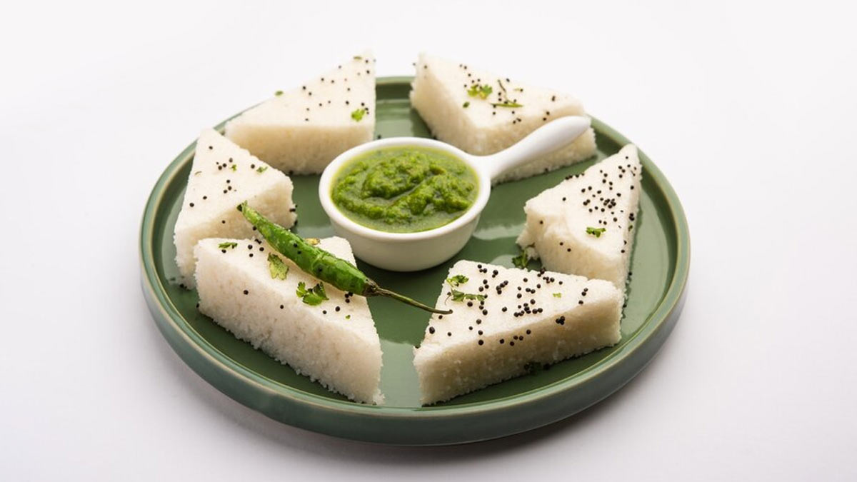 Moong Dal Dhokla